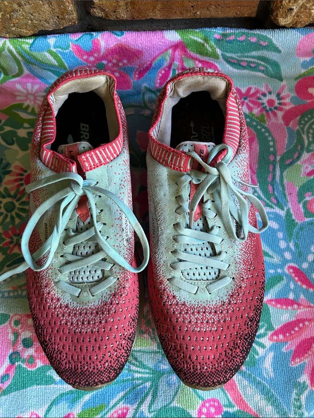 Brooks Athletic Shoes.